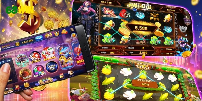 Nổ hũ 68WIN trải nghiệm slot đa phong cách hấp dẫn