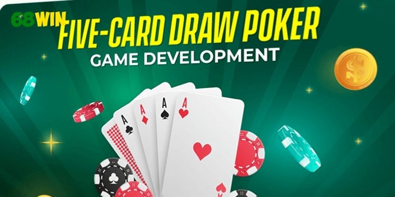 Trải nghiệm đấu trí kinh điển với Poker 5 Card Draw 